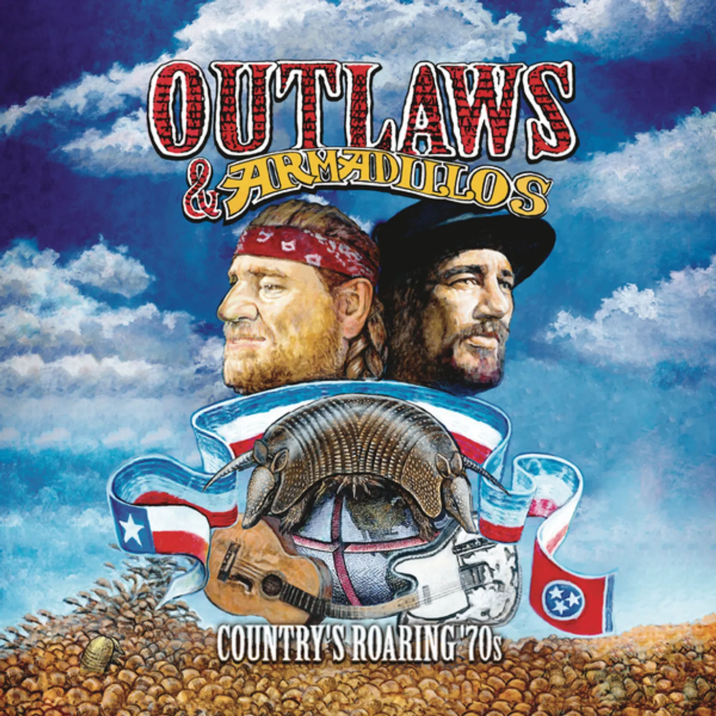 Various Artists  OUTLAWS & ARMADILLOS: COUNTRY'S ROARING 70S (140G VINYL) Vinyl Record
