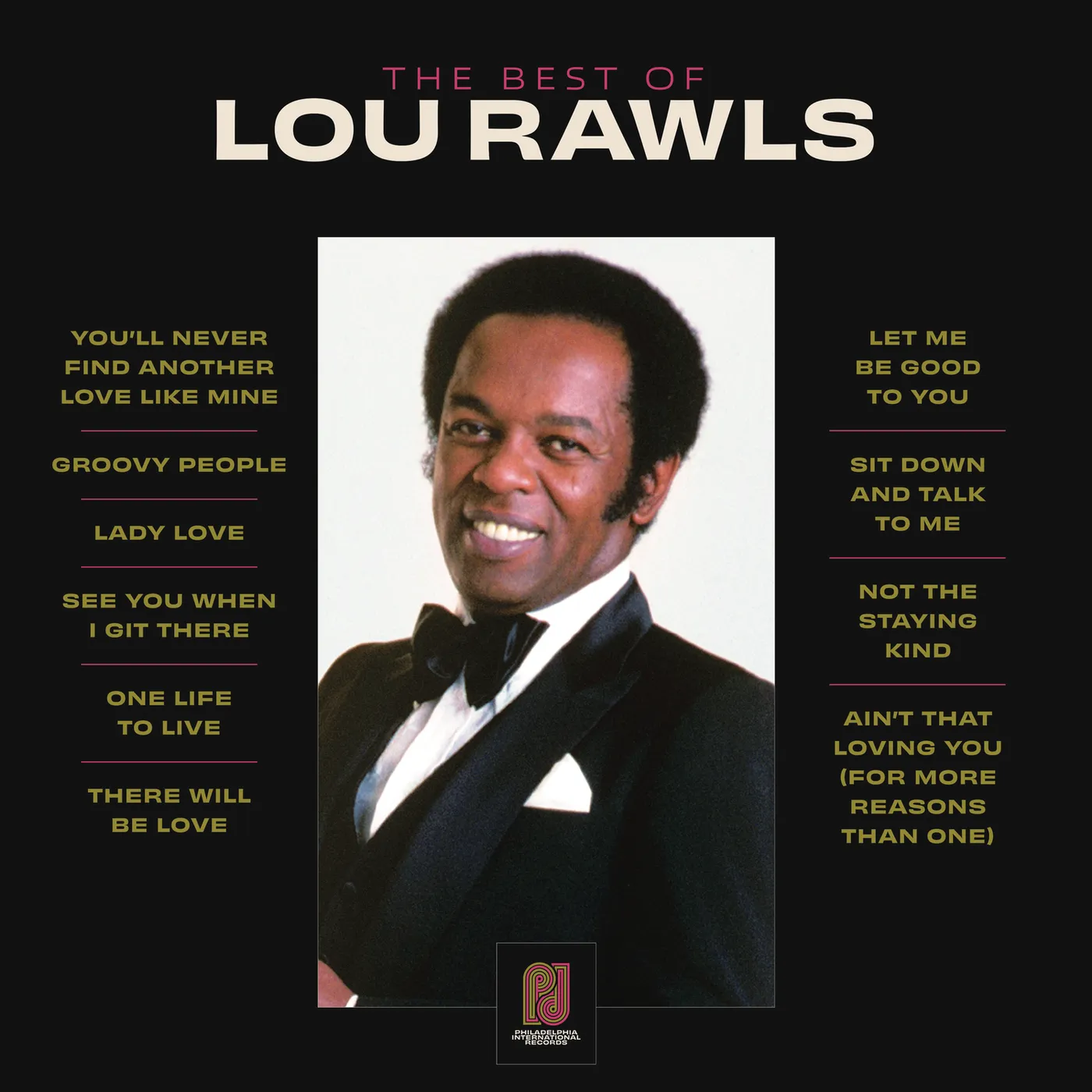 BEST OF LOU RAWLS Vinyl Record