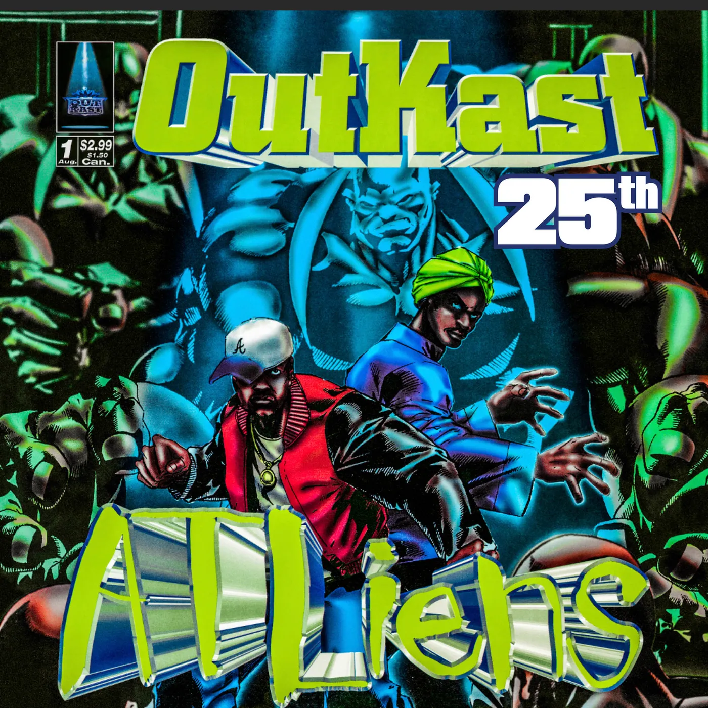 Outkast ATLIENS (X) (25TH ANNIVERSARY EDITION/4LP/DELUXE/150G) Vinyl Record