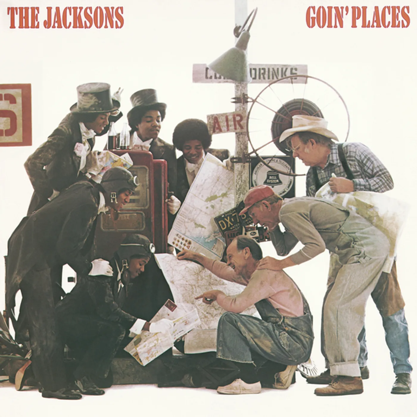 The Jacksons GOIN PLACES (150G) Vinyl Record