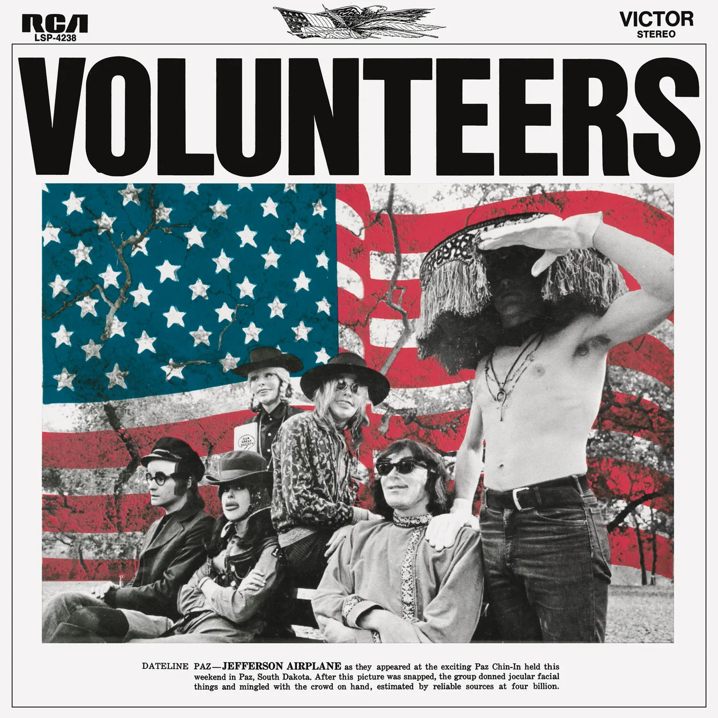 Jefferson Airplane VOLUNTEERS (180G) Vinyl Record