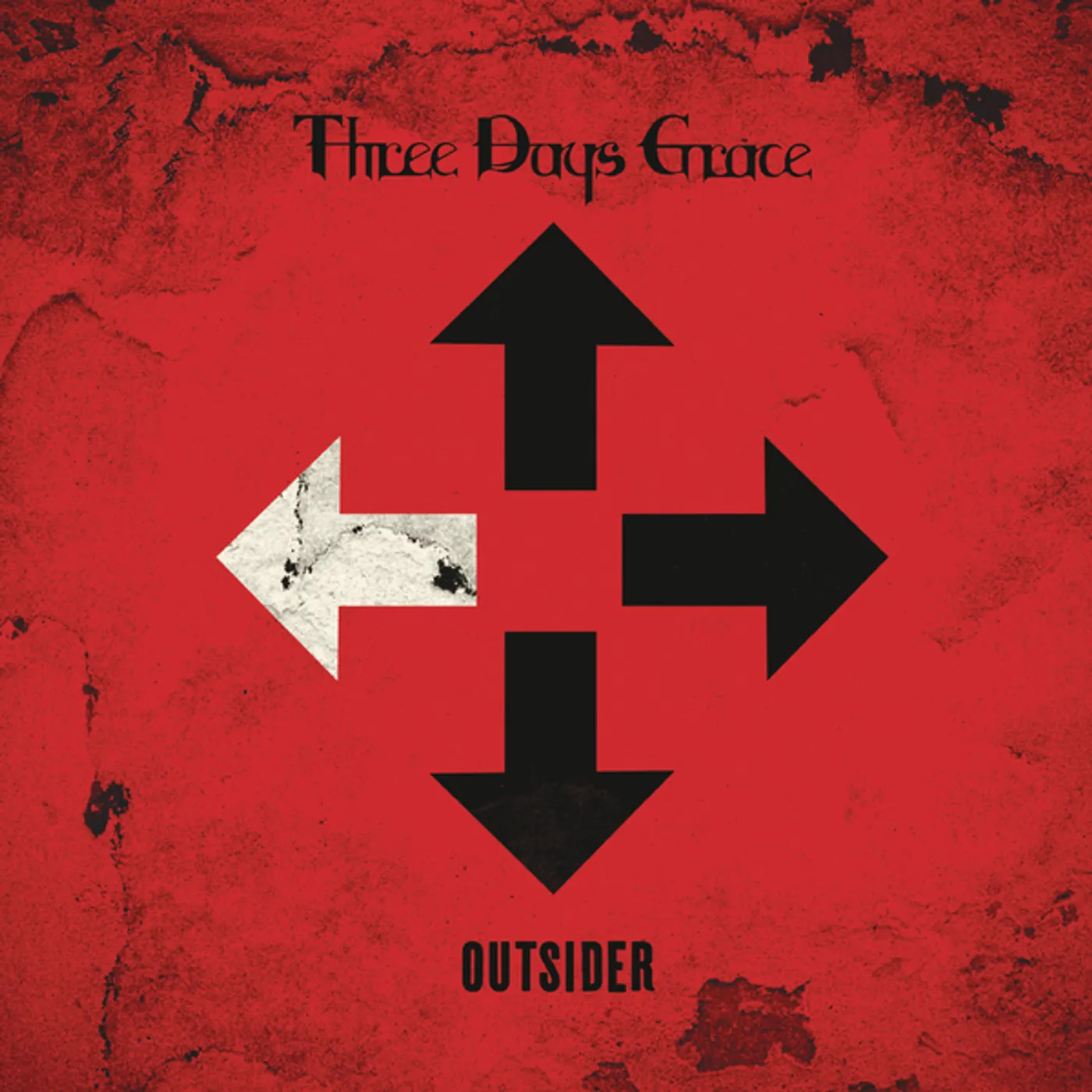 Three Days Grace OUTSIDER (140G/DL CARD) Vinyl Record