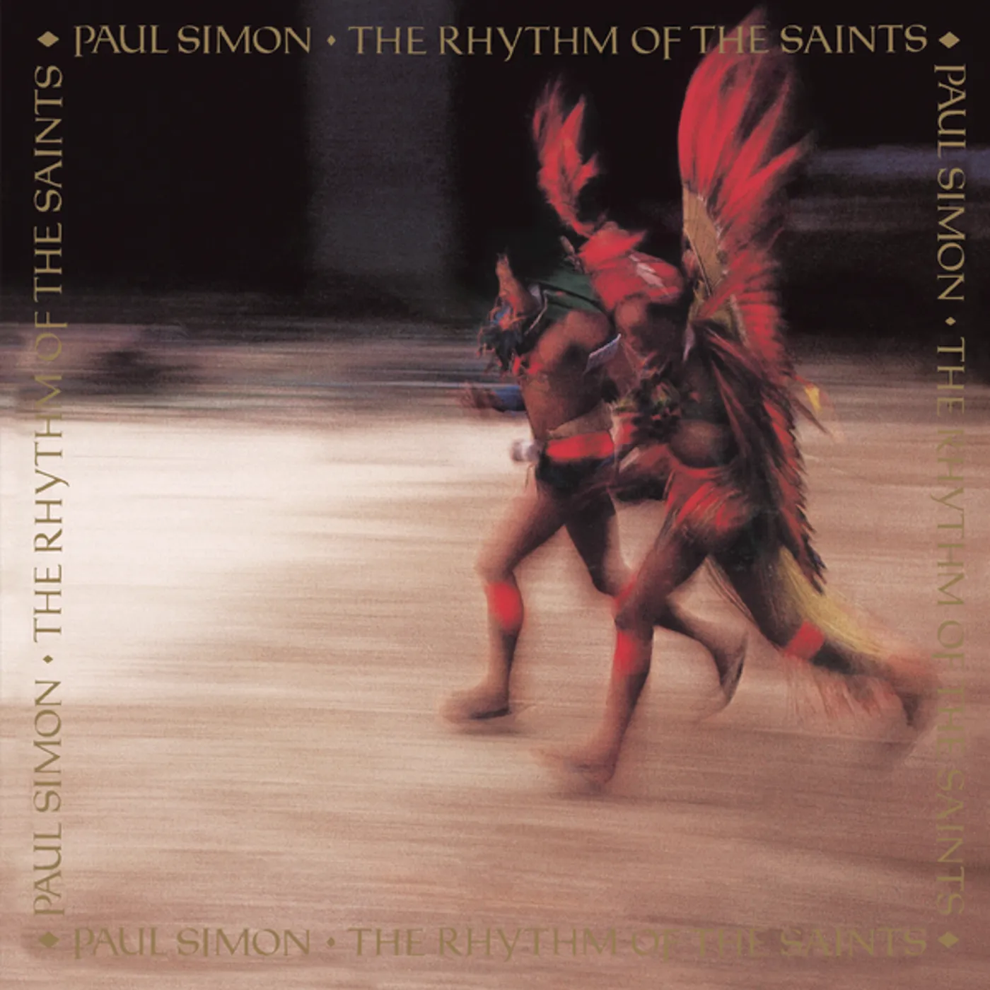 Paul Simon RHYTHM OF THE SAINTS (140G/DL CODE) Vinyl Record