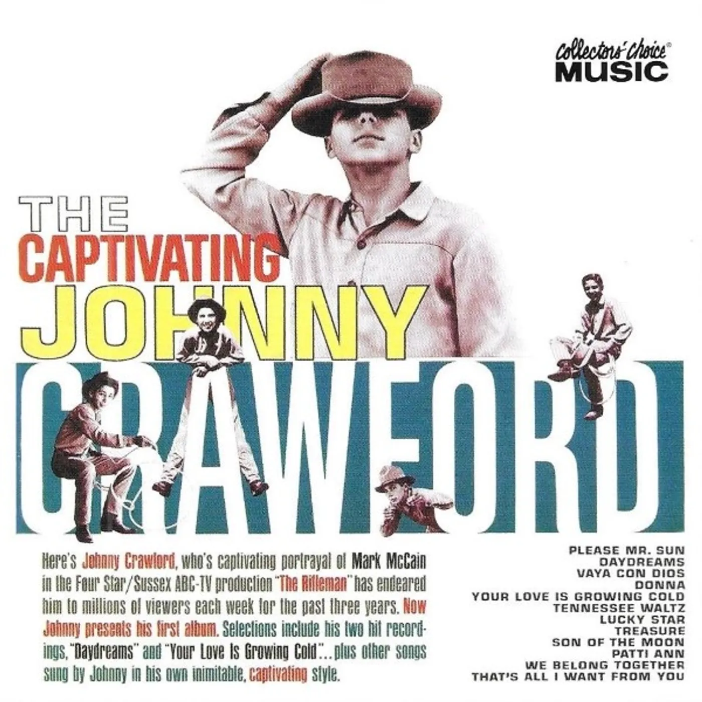 Johnny Crawford CAPTIVATING - HIS FIRST LP CD