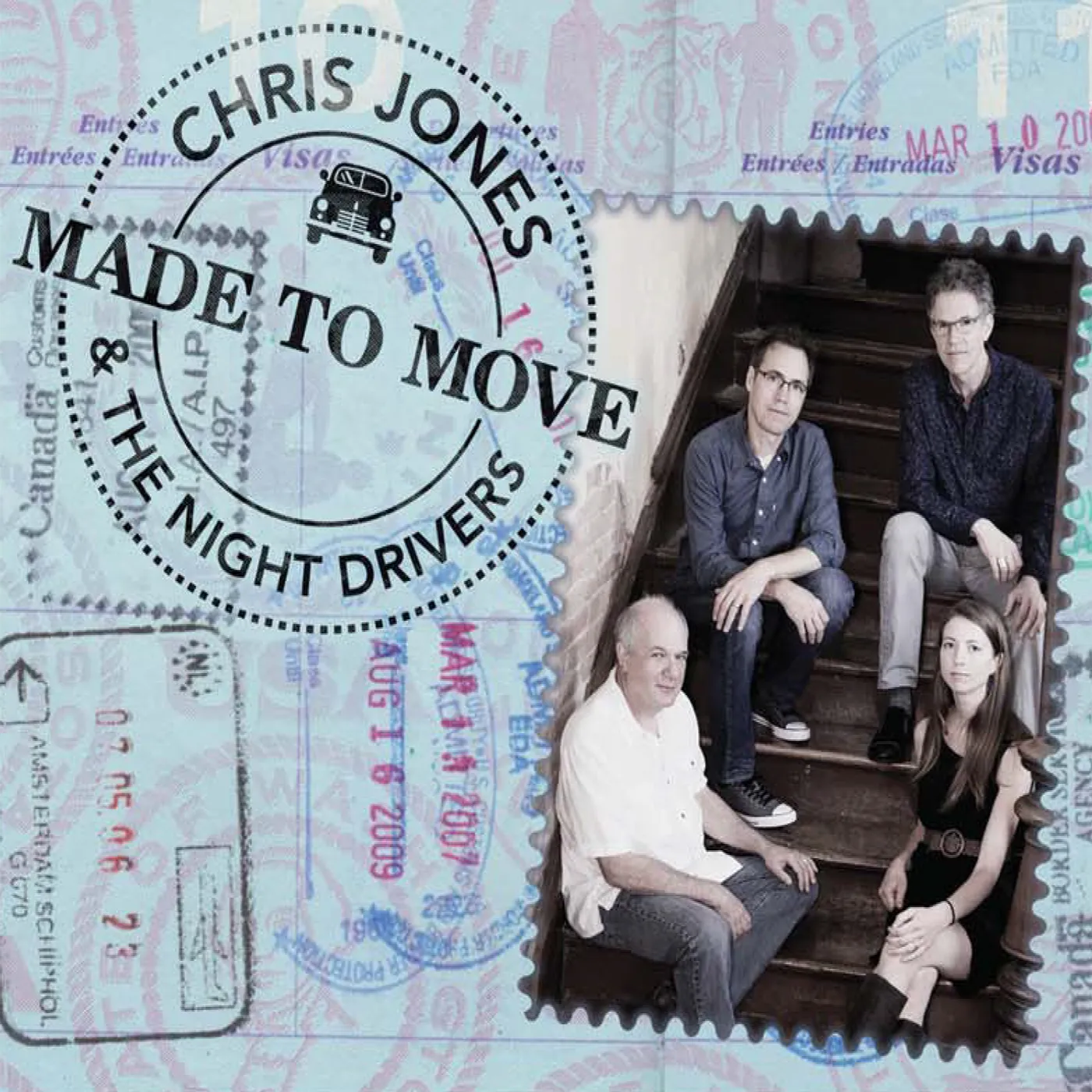 Chris Jones & The Night Drivers MADE TO MOVE CD