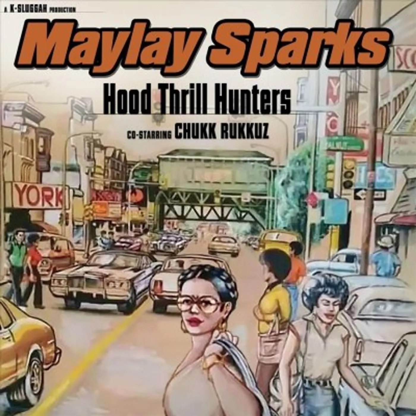 Maylay Sparks Hood Thrill Hunters Vinyl Record