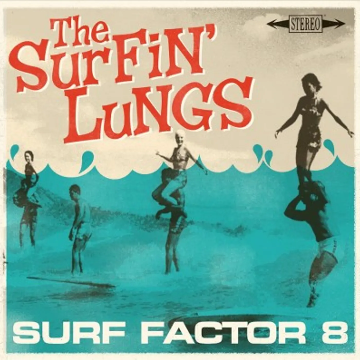 The Surfin' Lungs Surf Factor 8 Vinyl Record