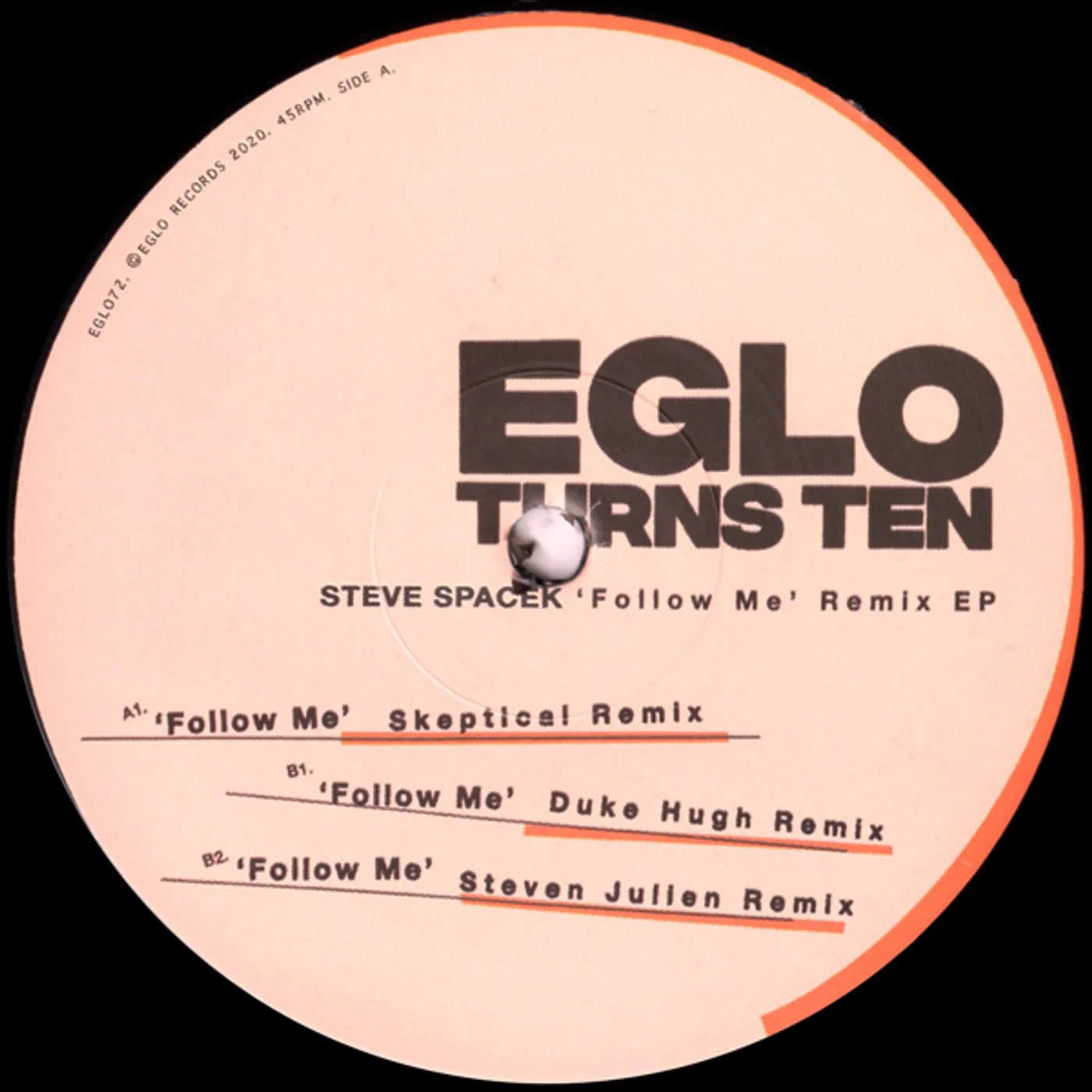 Steve Spacek Follow Me (Remixes) Vinyl Record