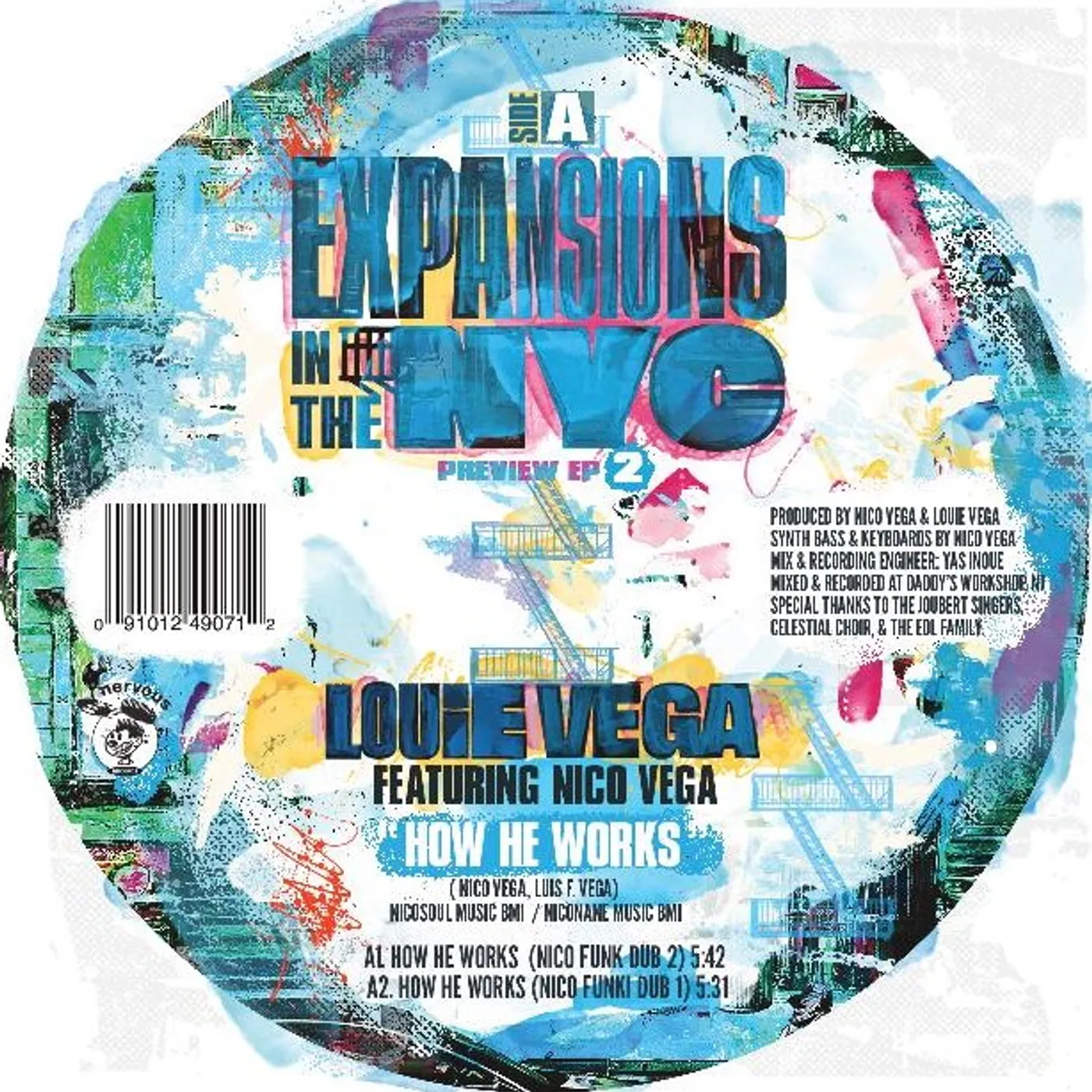 Louie Vega Expansions In The Nyc: Preview Ep 2 Vinyl Record