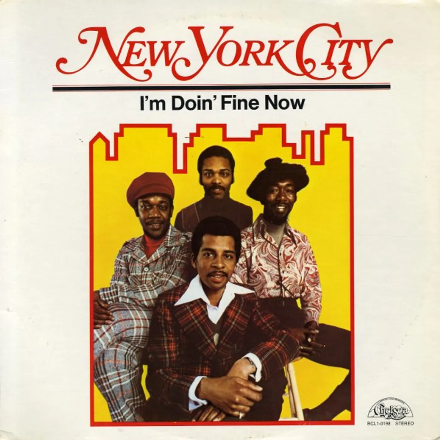 New York City I'm Doin' Fine Now Vinyl Record