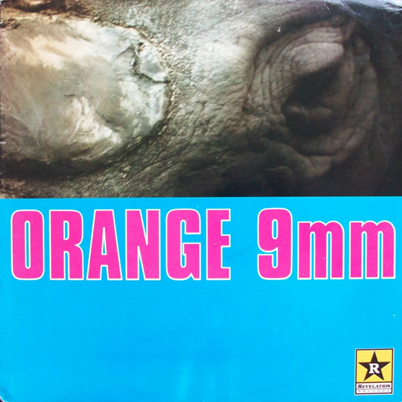 Orange 9mm Vinyl Record