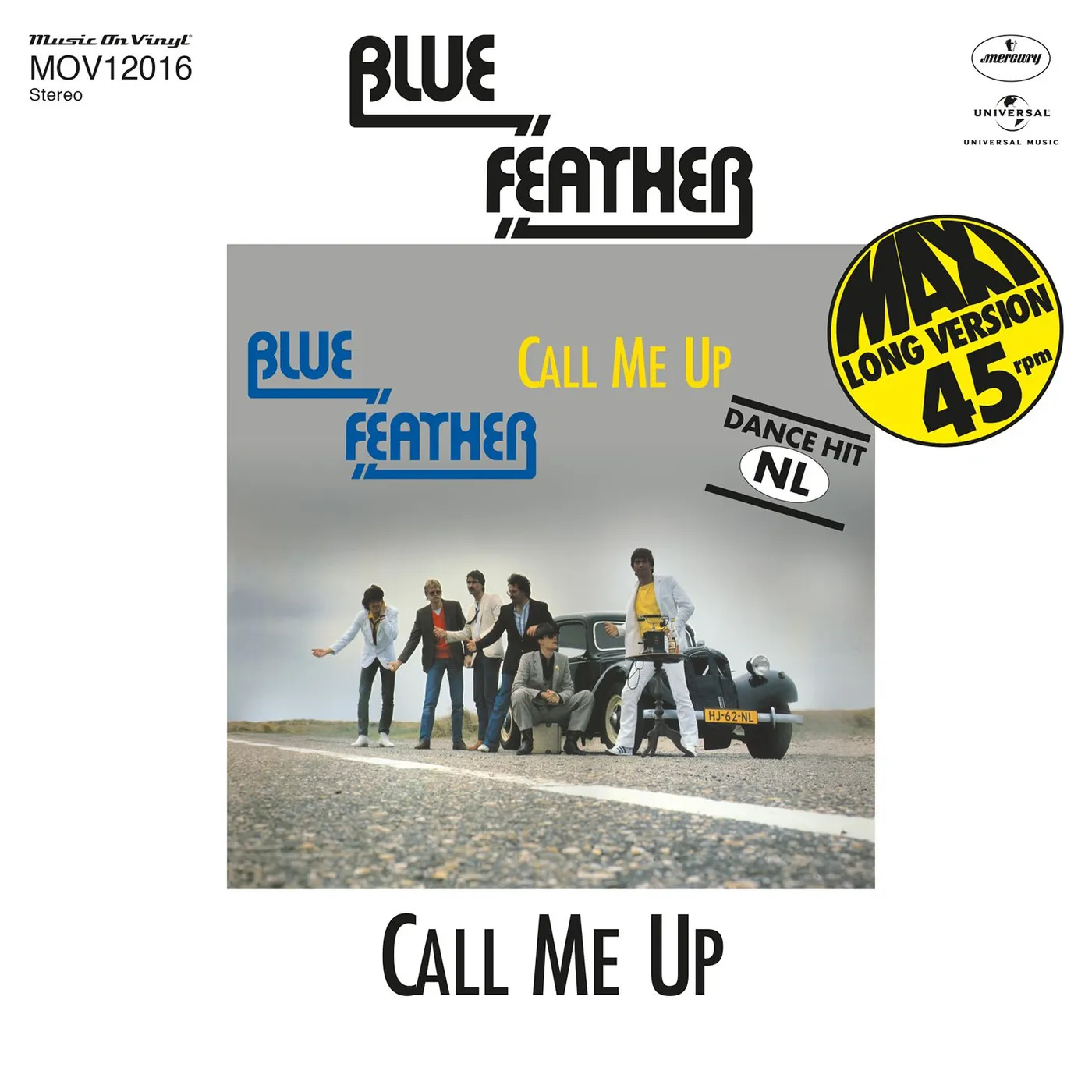Blue Feather Call Me Up / Let's Funk Tonight Vinyl Record
