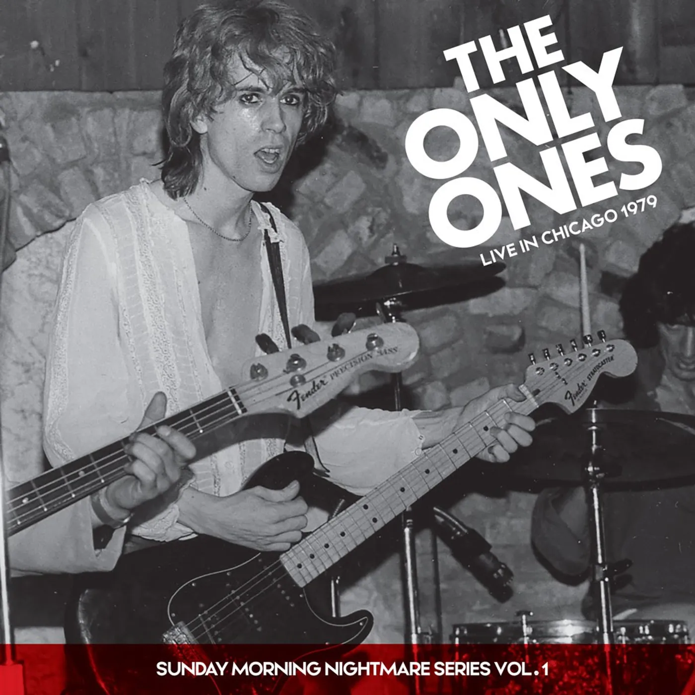 The Only Ones Live In Chicago 1979:Sunday Morning Nightmare Series Vol. 1  Red Vinyl Record