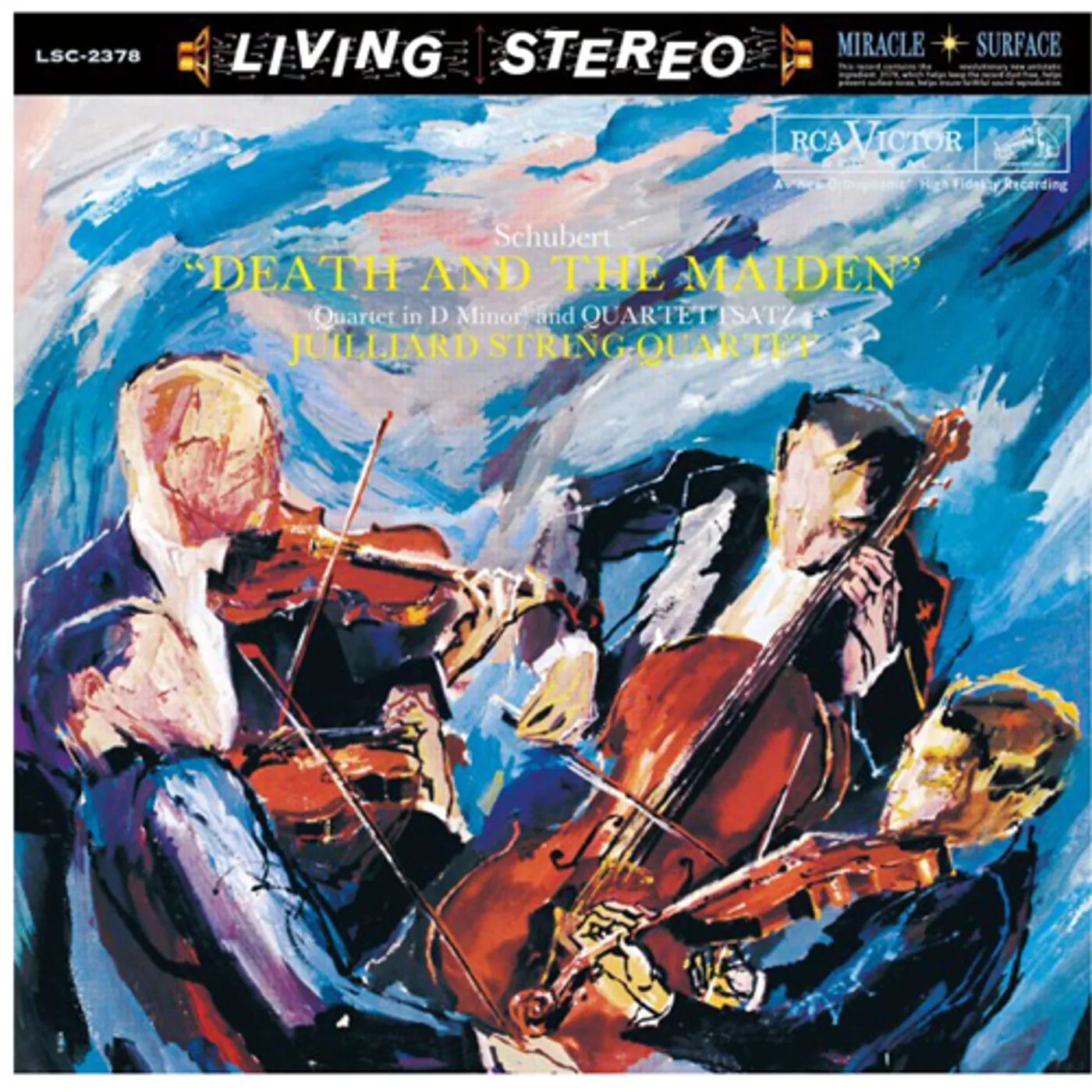 Juilliard String Quartet Schubert: Death And The Maiden Vinyl Record