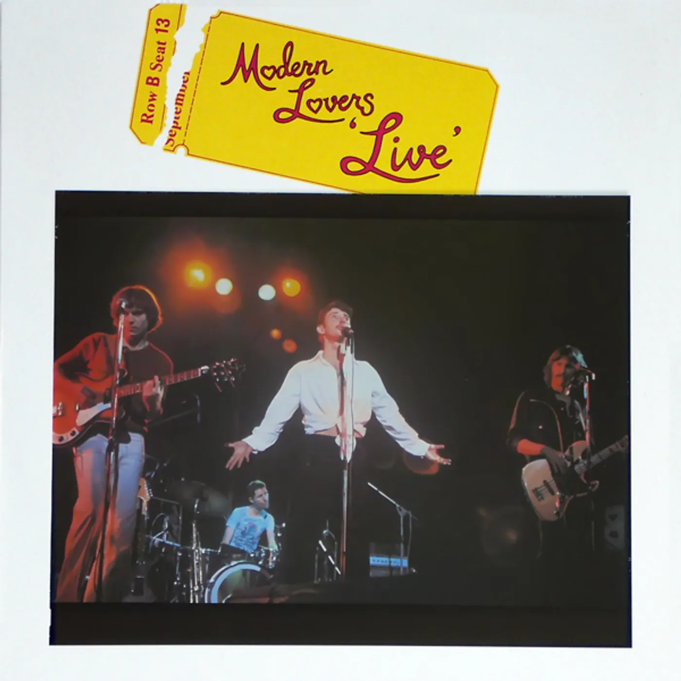 The Modern Lovers Live Vinyl Record