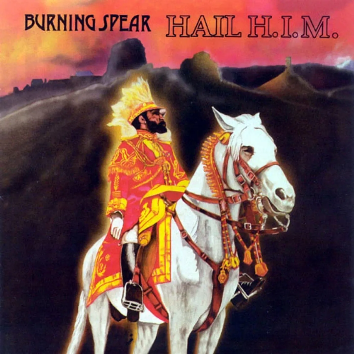 Burning Spear Hail him Vinyl Record