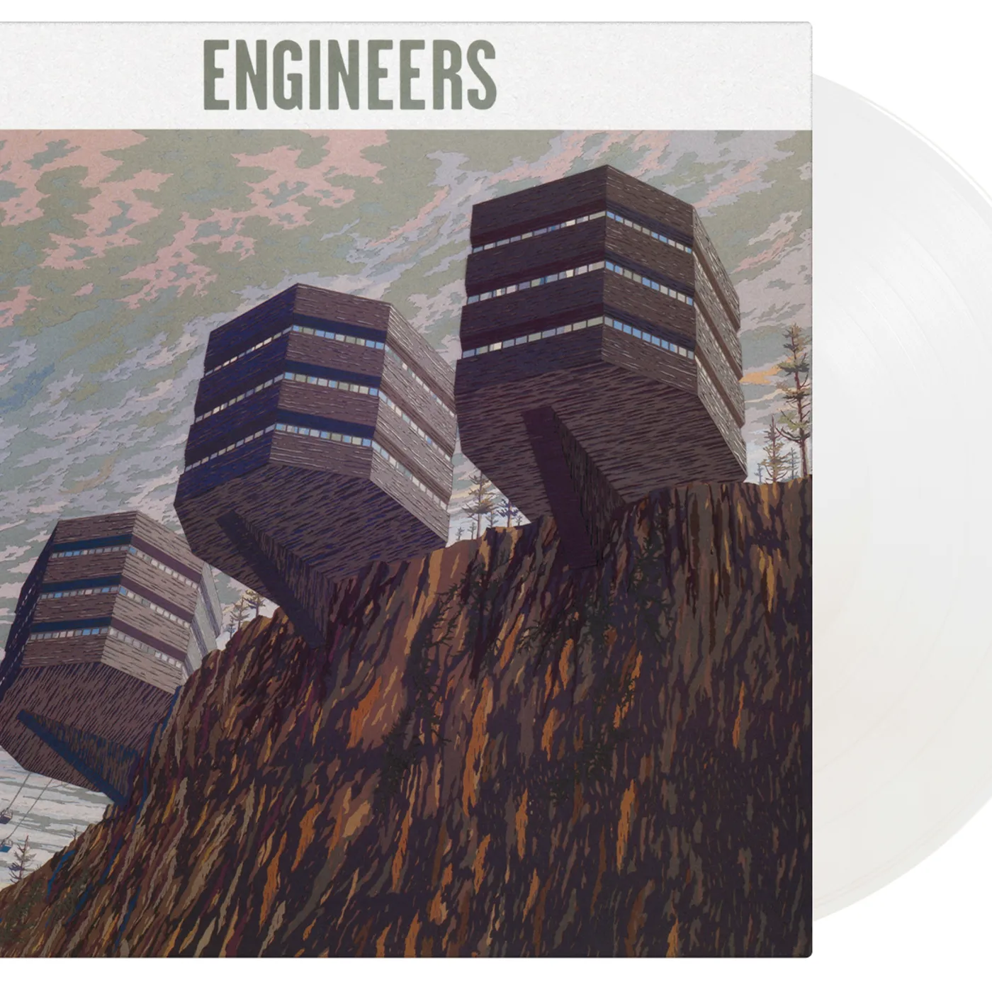 Engineers  White Numbered Vinyl Record