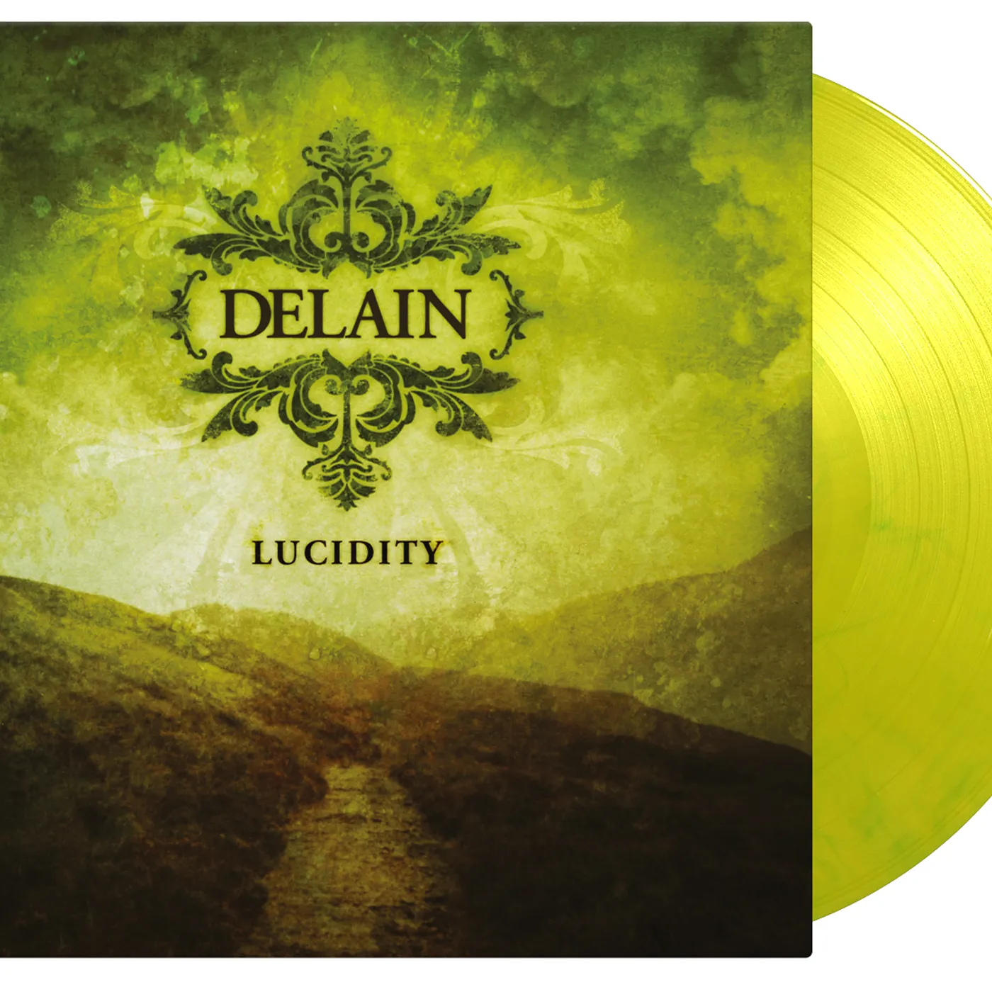 Delain Lucidity  Ltd Ed  Yellow & Transparent G Vinyl Record