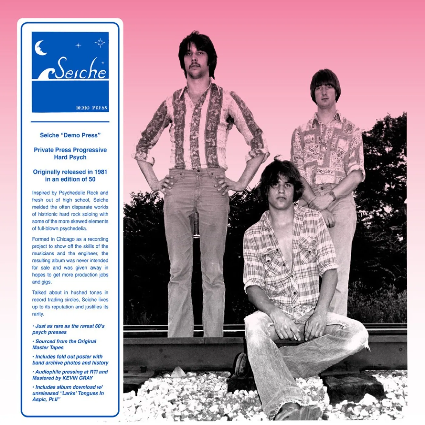 Seiche Demo Press Vinyl Record