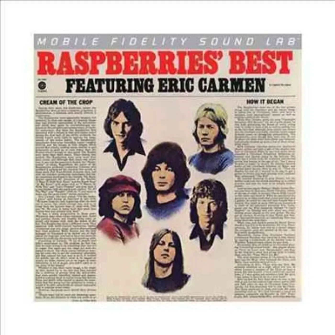 Raspberries' Best Featuring Eric Carmen Vinyl Record