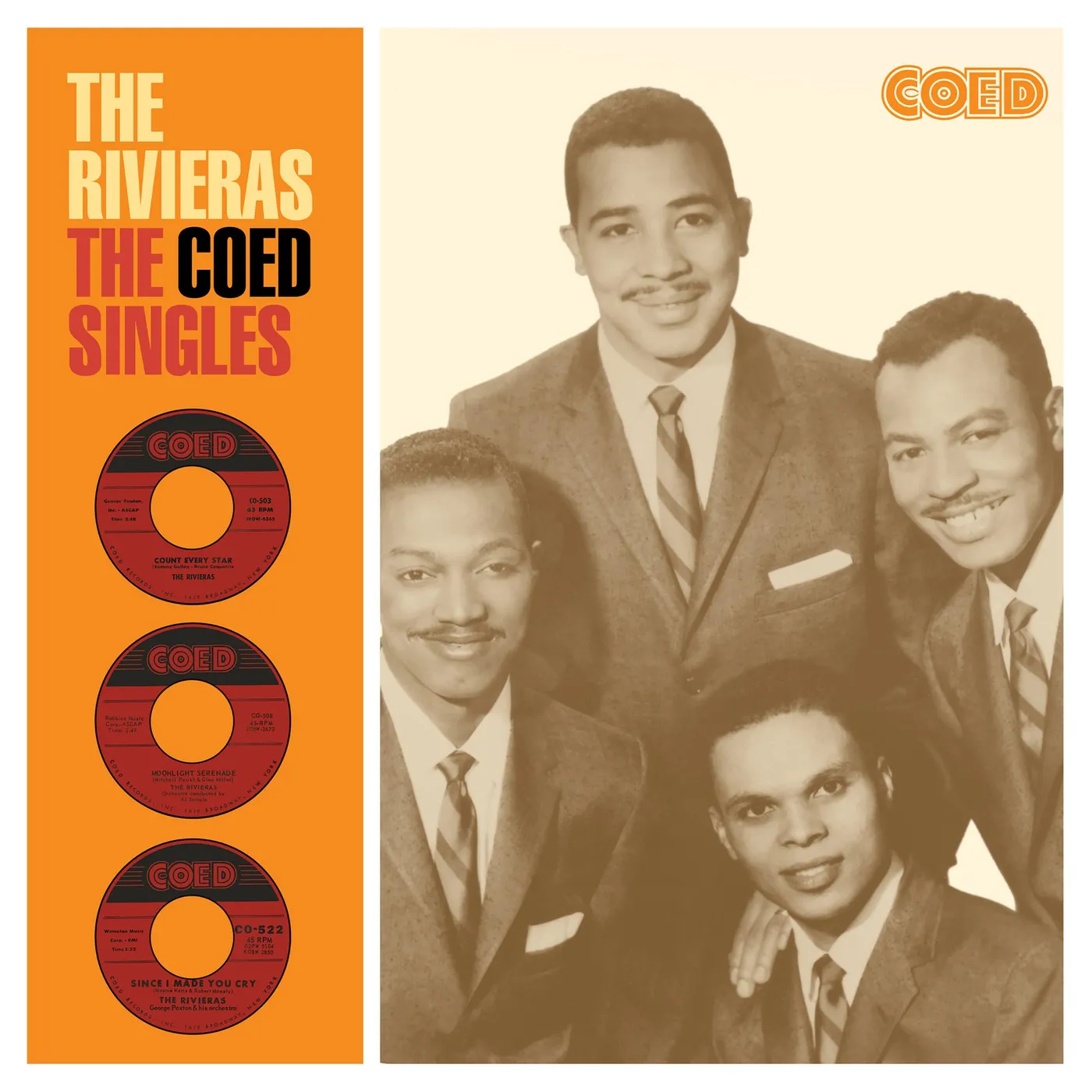The Rivieras COED SINGLES CD