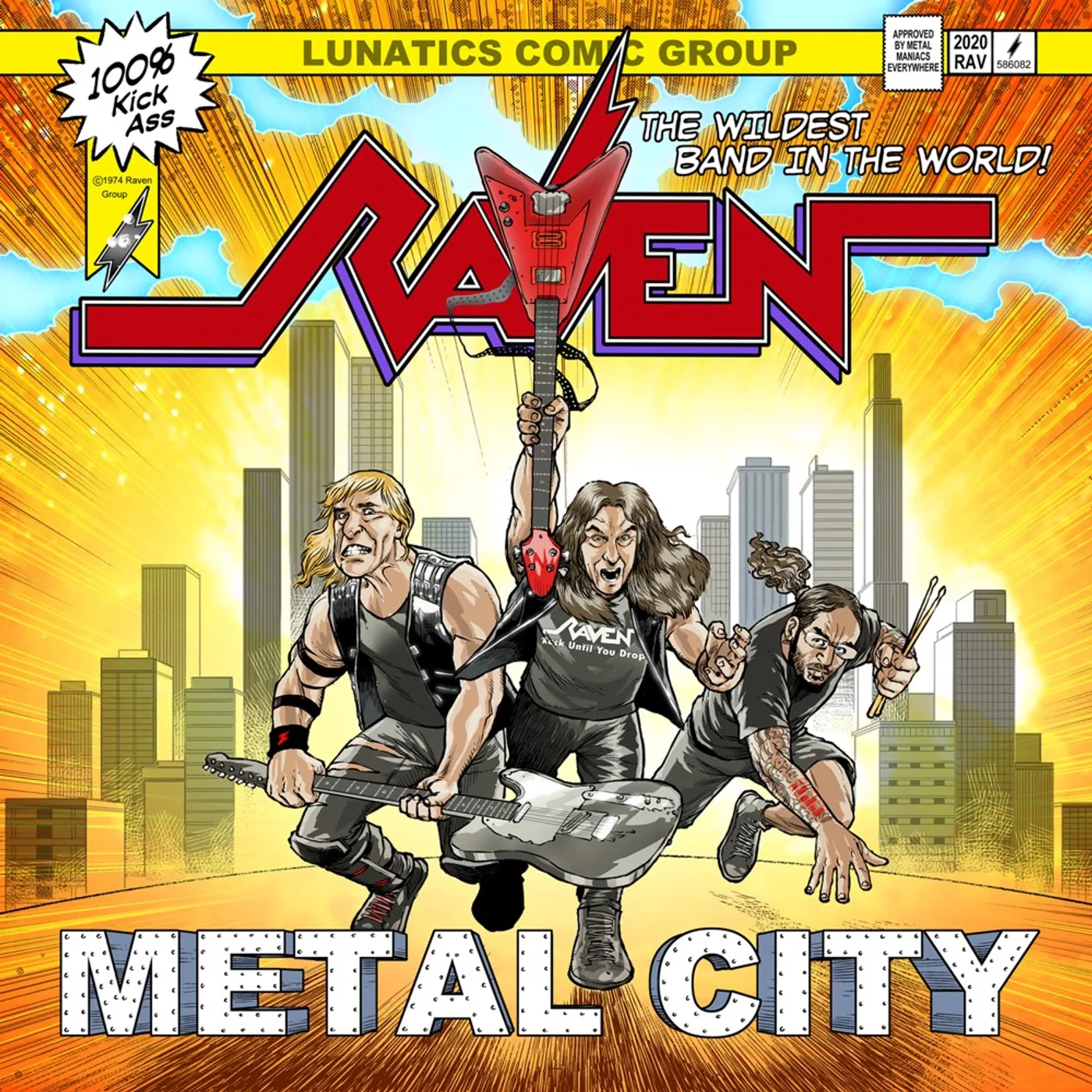 Raven METAL CITY CD
