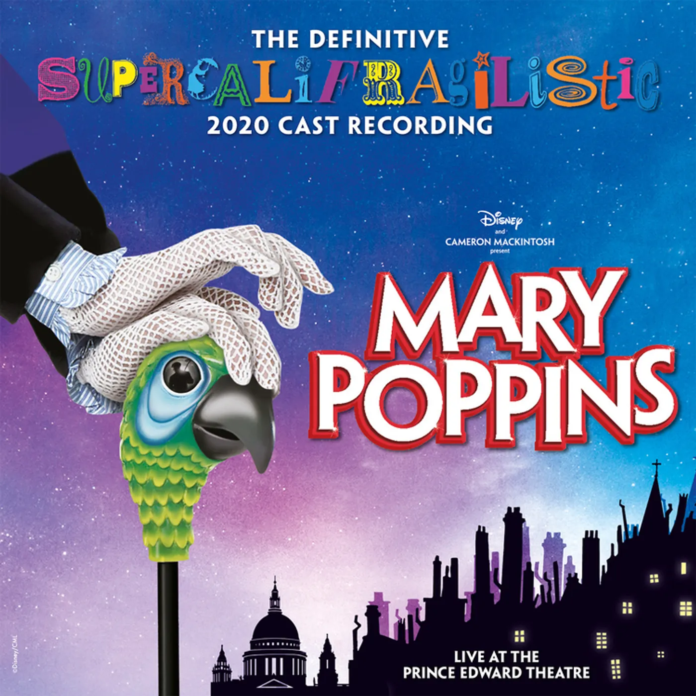 Mary Poppins (Definitive Supercalifragilistic 2020 Cast Recording Live) CD