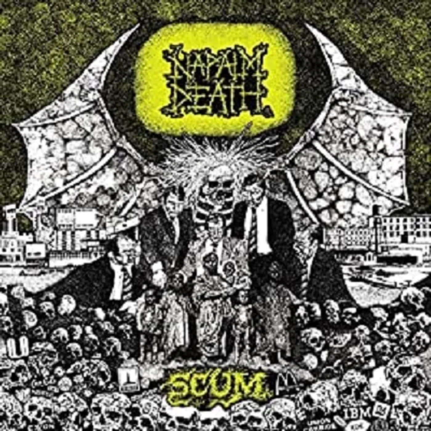 Napalm Death SCUM (FULL DYNAMIC RANGE DIGIPACK) CD