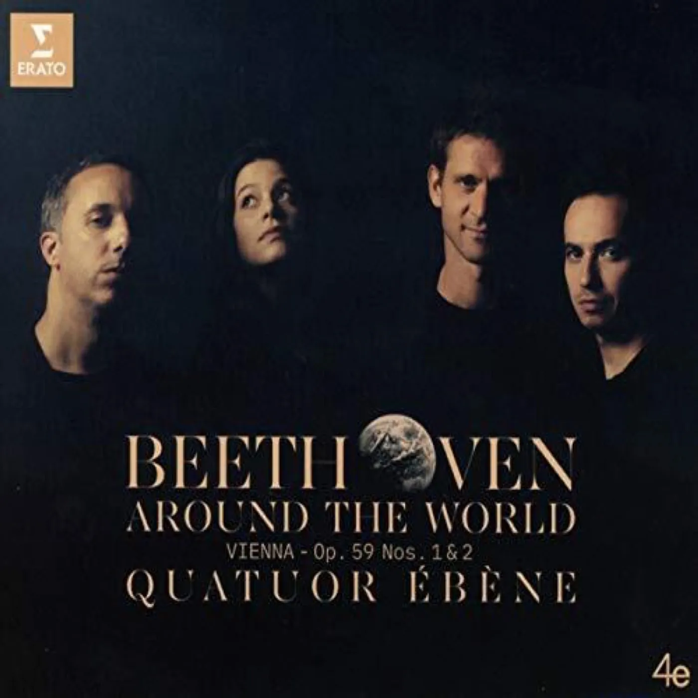 Quatuor Ébène BEETHOVEN QUARTET OP. 59 NO. 1, OP. 59 NO 2 CD