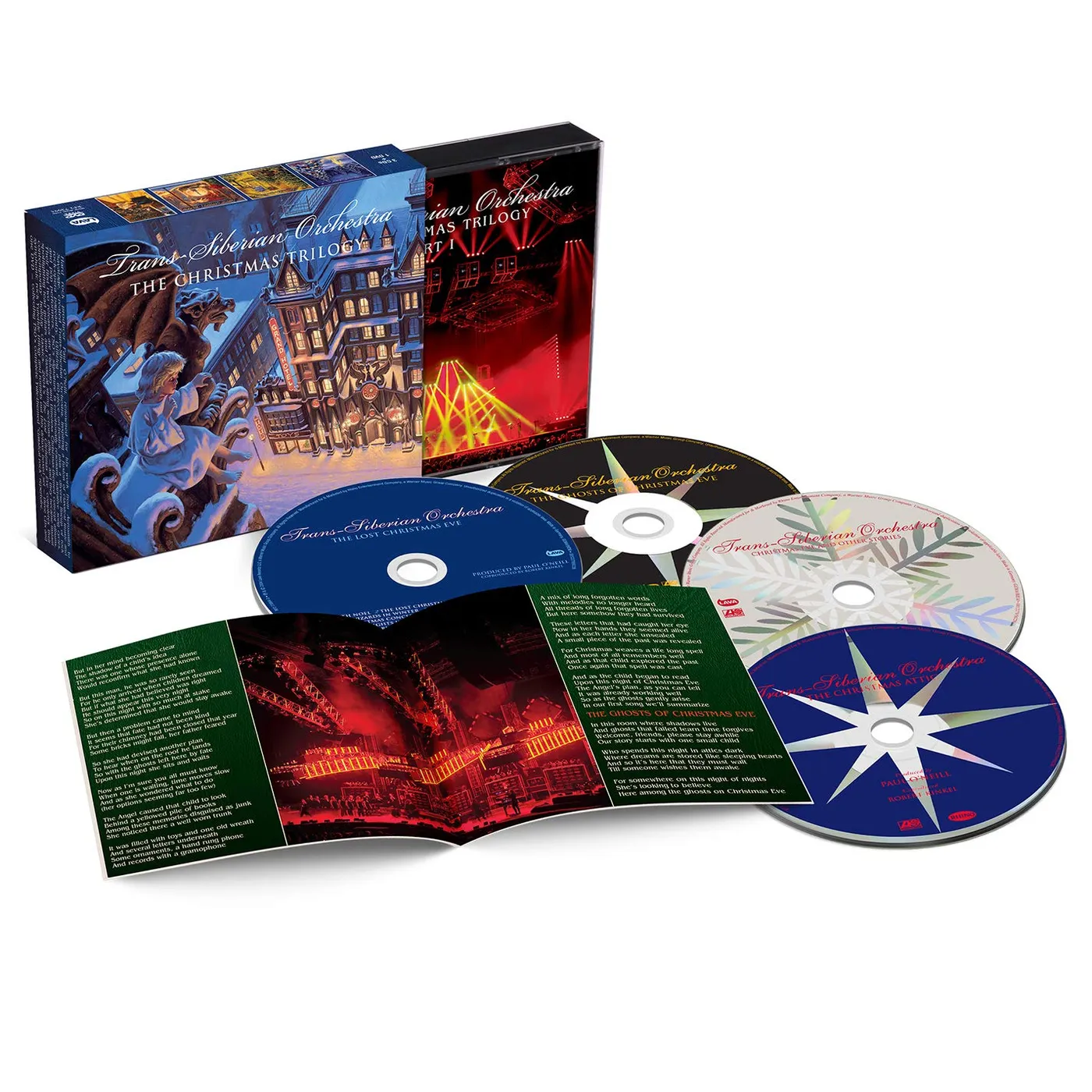 Trans-Siberian Orchestra CHRISTMAS TRILOGY CD