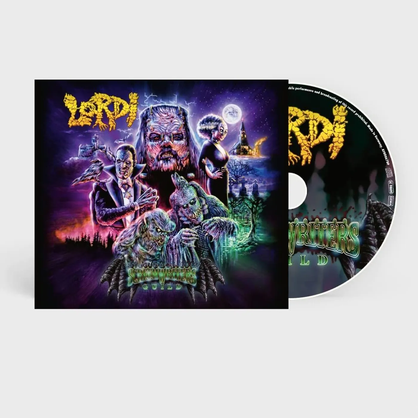 Lordi Screem Writers Guild CD