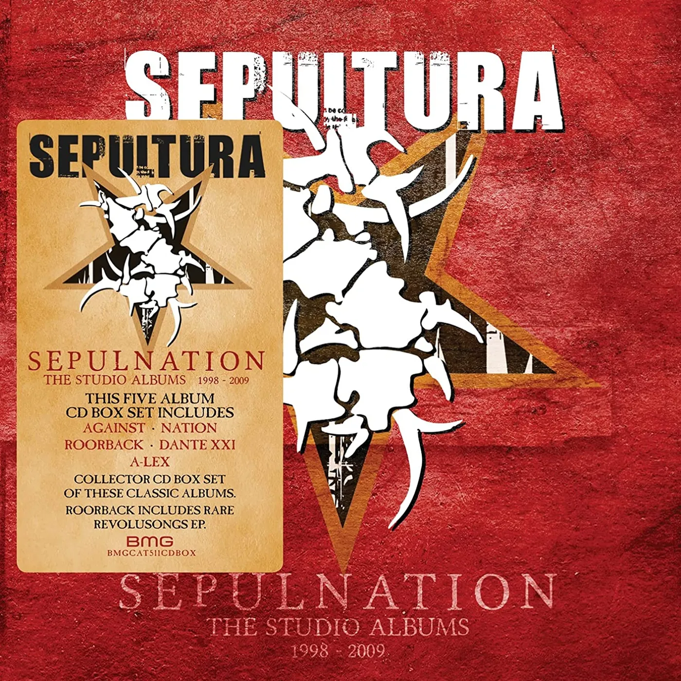 Sepultura Sepulnation   The Studio Album CD