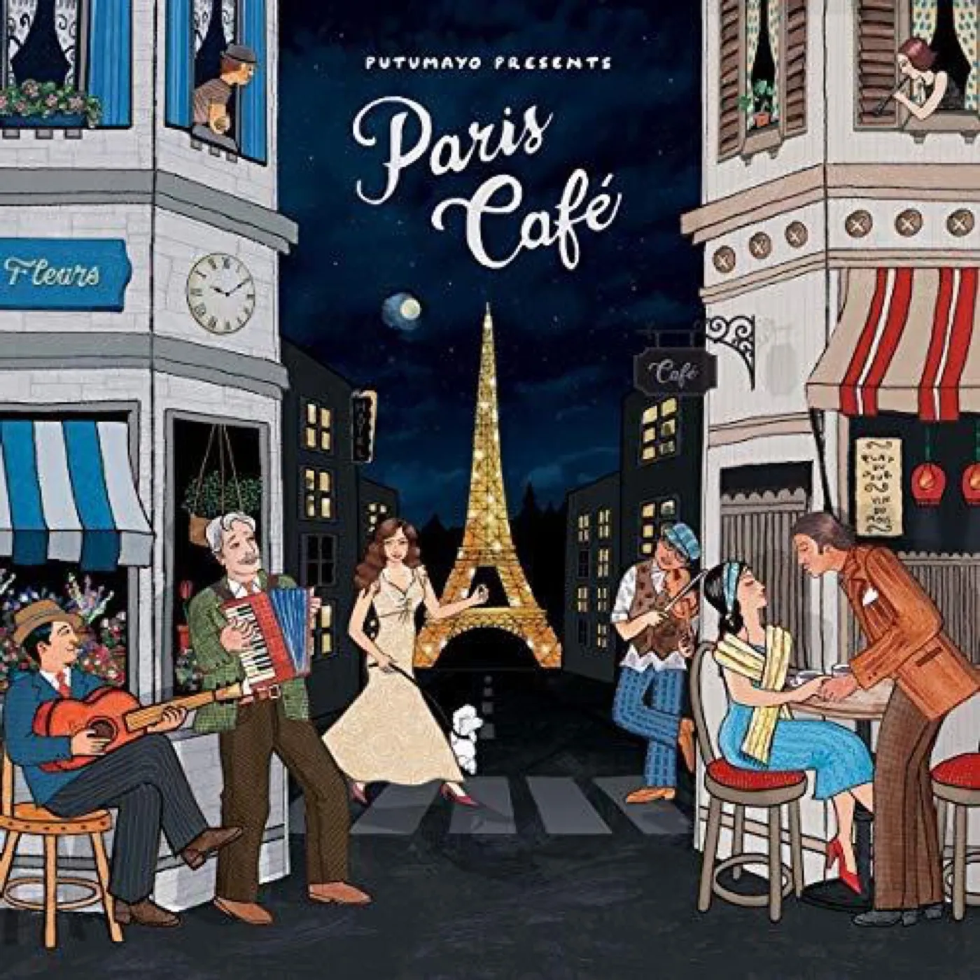 Putumayo Presents PARIS CAFE CD