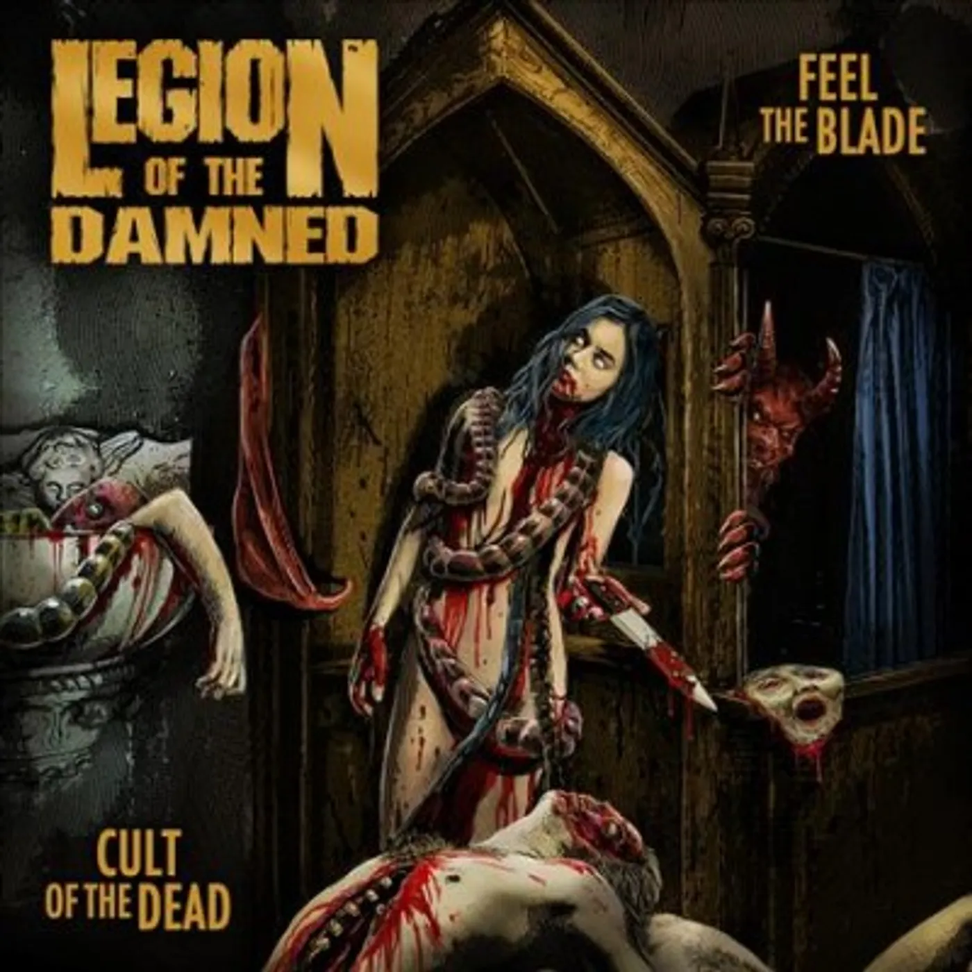 Legion Of The Damned FEEL THE BLADE / CULT OF THE DEAD CD