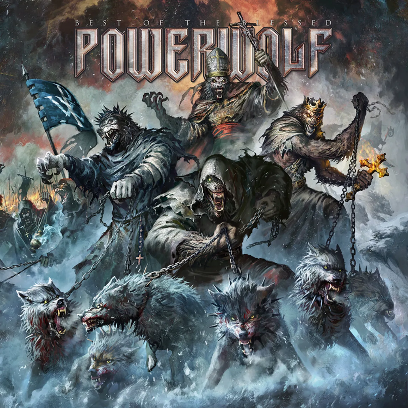 Powerwolf BEST OF THE BLESSED CD