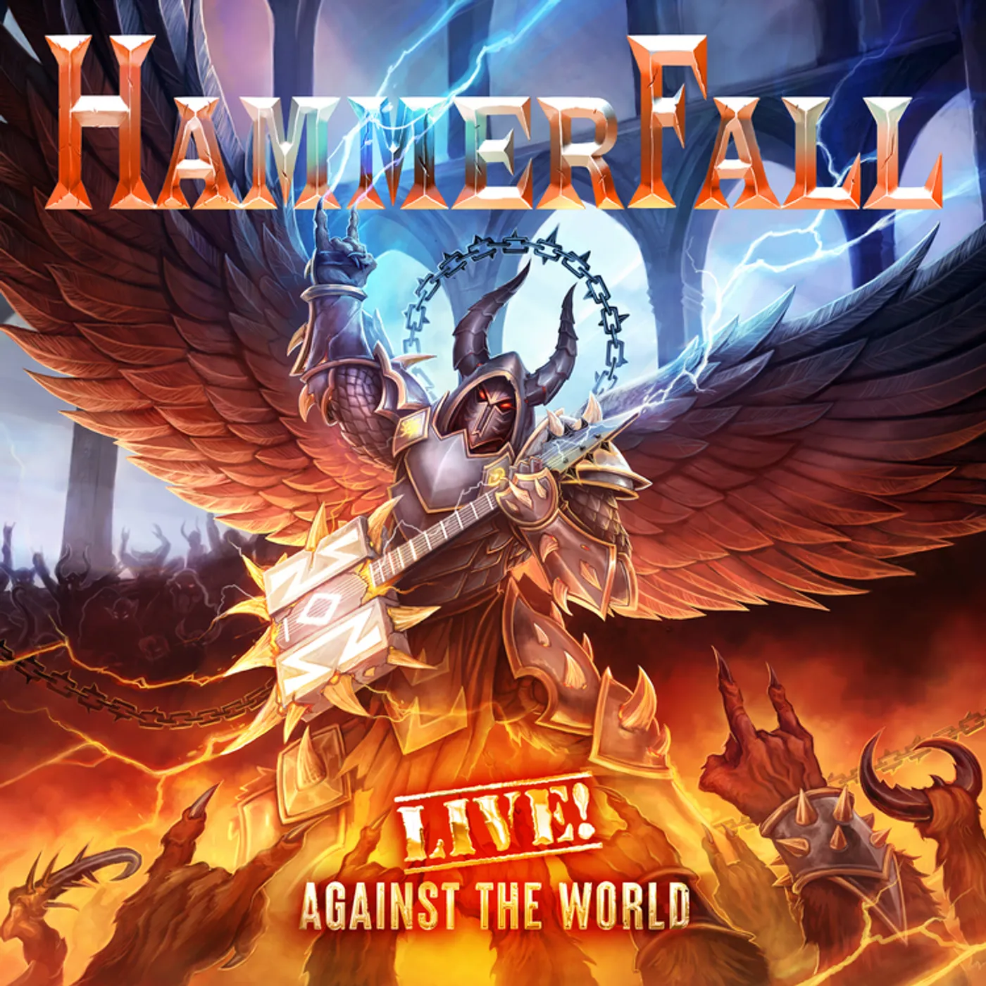HammerFall LIVE AGAINST THE WORLD CD
