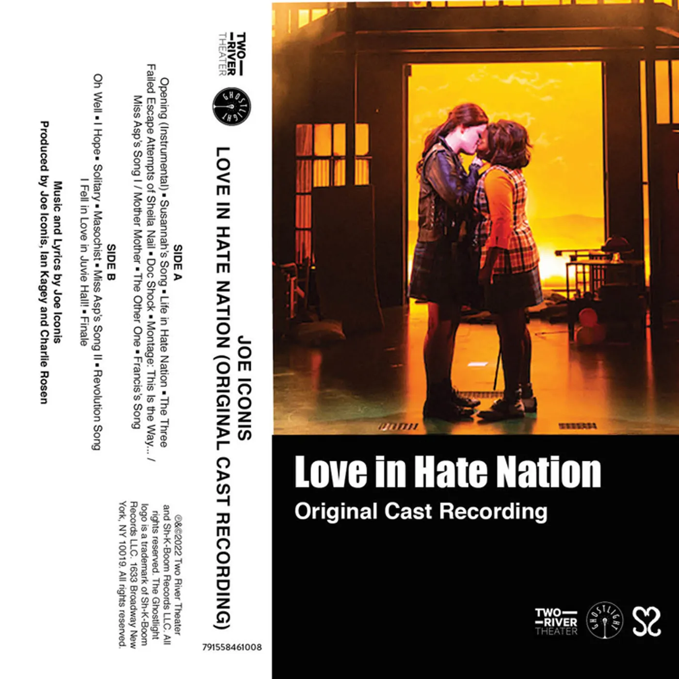Joe Iconis Cs Love In Hate Nation (Ocr) Cassette