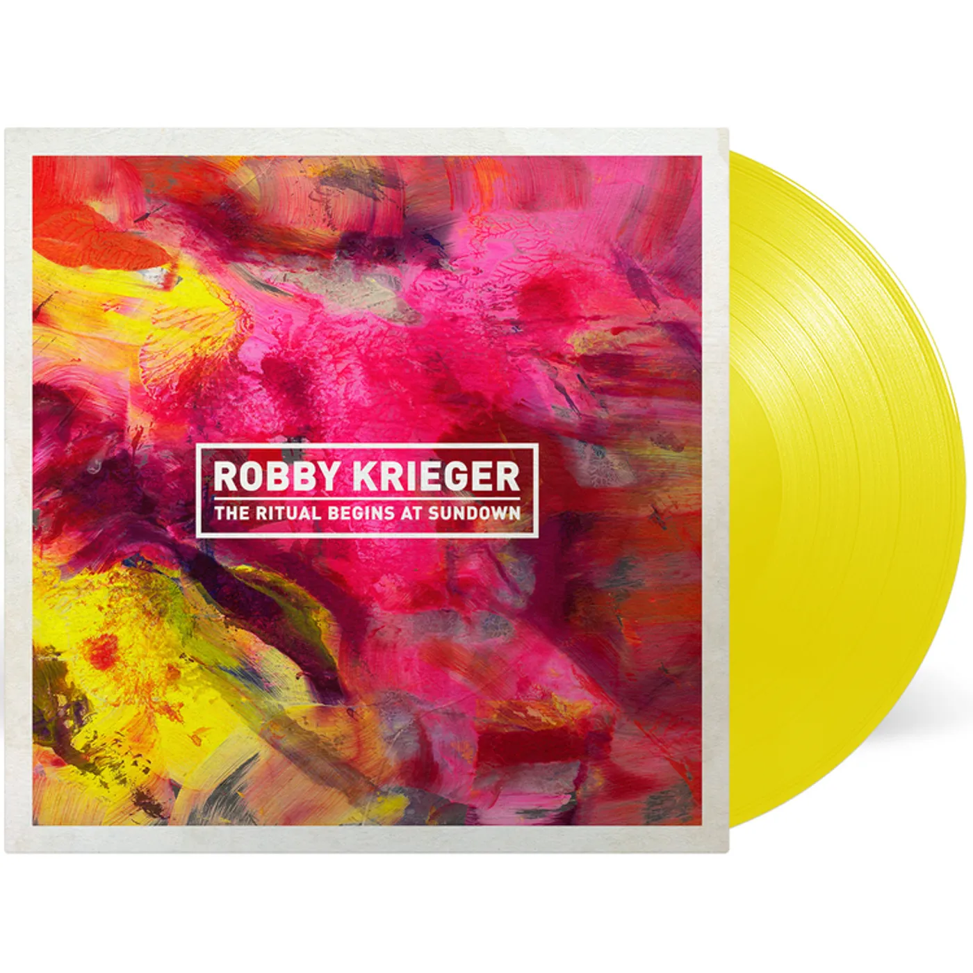 Robby Krieger RITUAL BEGINS AT SUNDOWN Vinyl Record