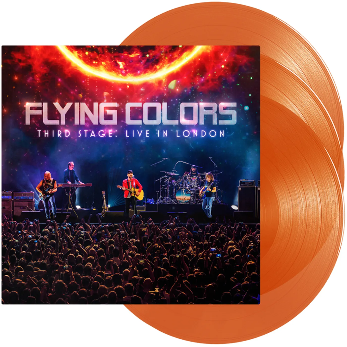 Flying Colors Third Stage: Live In London (Orange) Vinyl Record