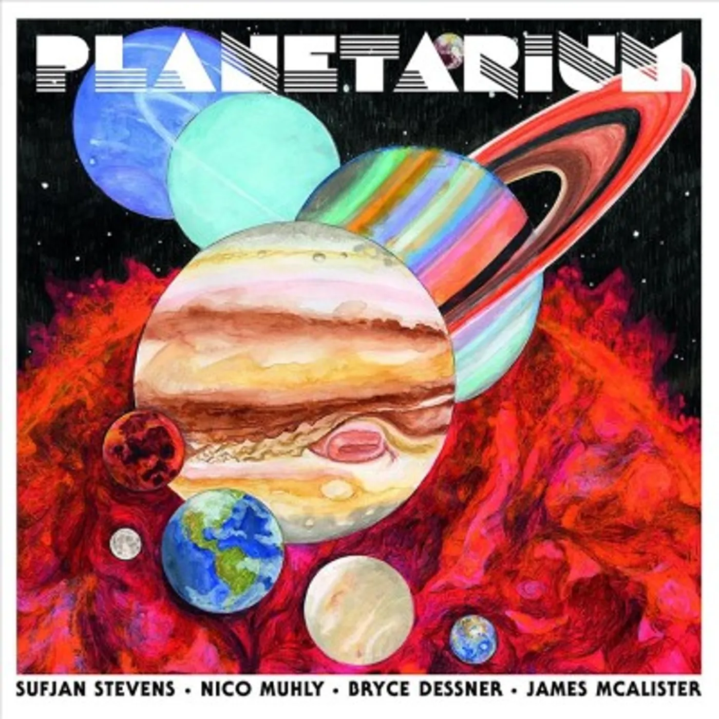 Sufjan Stevens Planetarium Vinyl Record