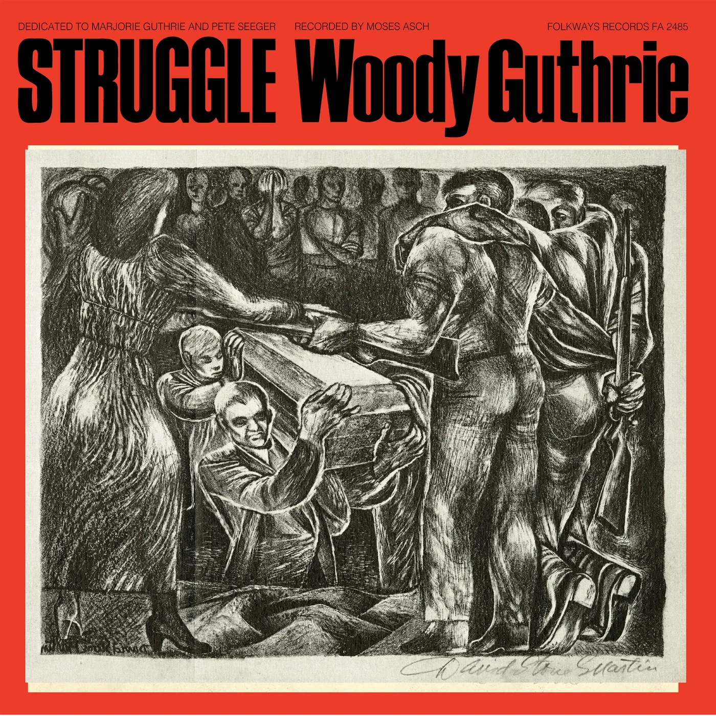 Woody Guthrie Struggle Vinyl Record
