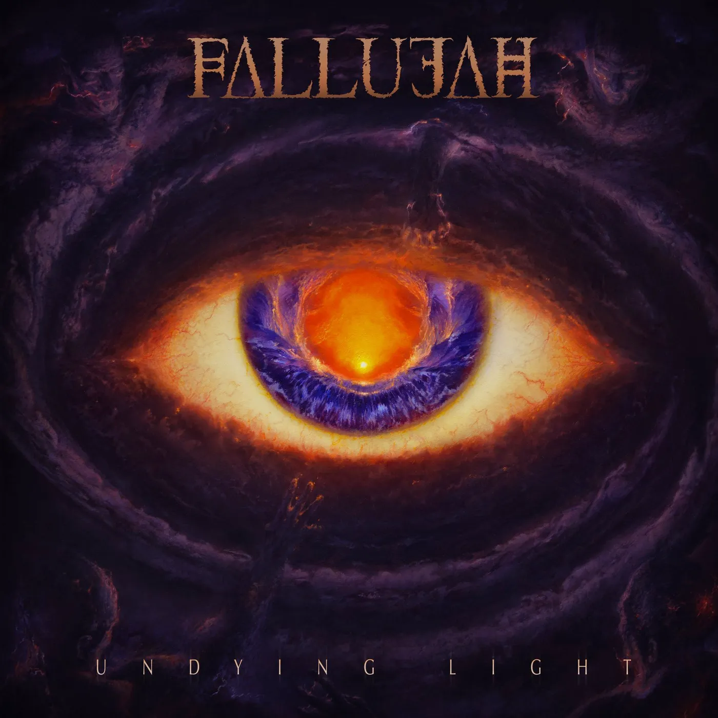 Fallujah Undying Light (Orange/Bone Swirl) Vinyl Record