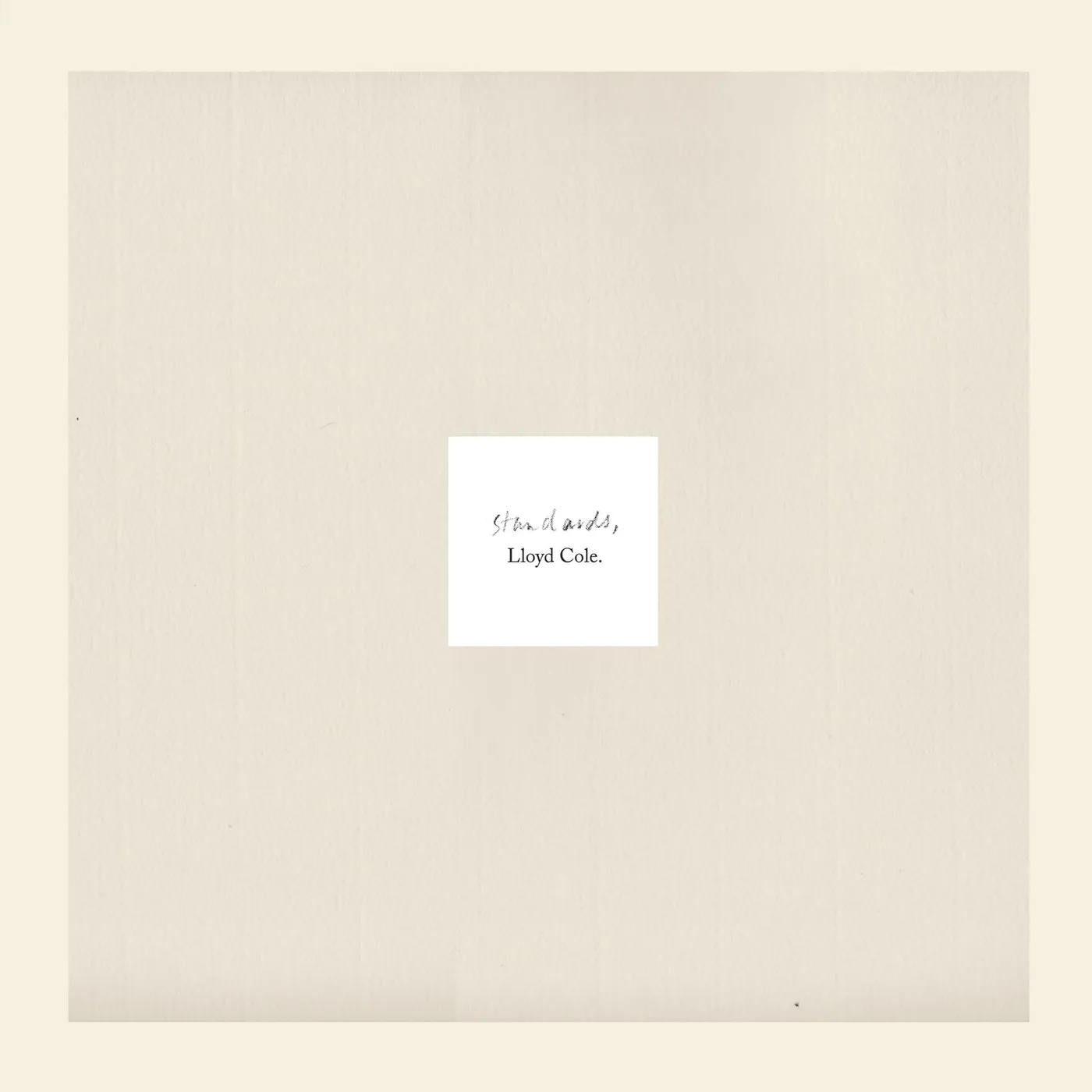 Lloyd Cole Standards Vinyl Record