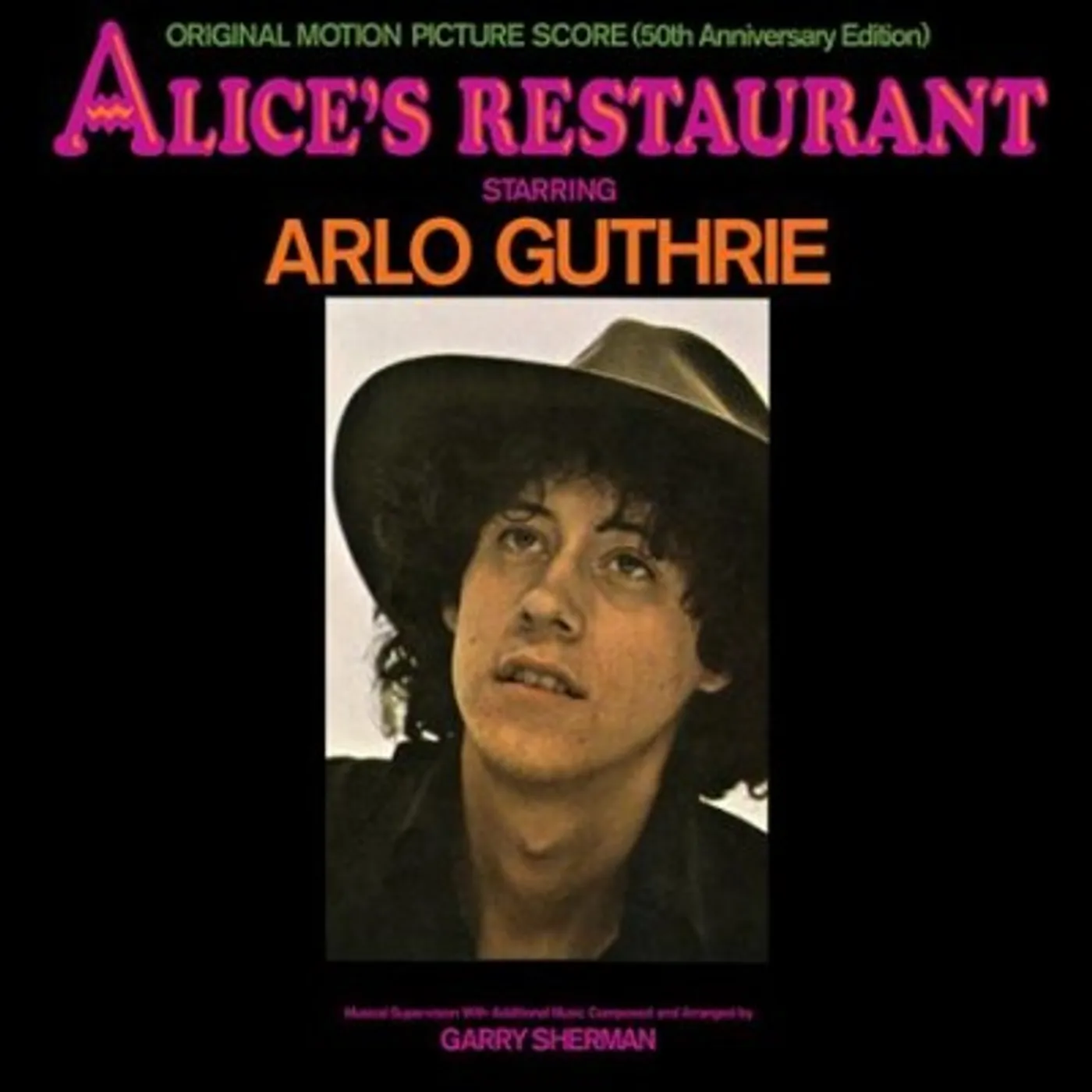 Arlo Guthrie ALICE'S RESTAURANT: Original Soundtrack MGM MOTION PICTURE (50TH ANNIVERSARY EDITION) Vinyl Record