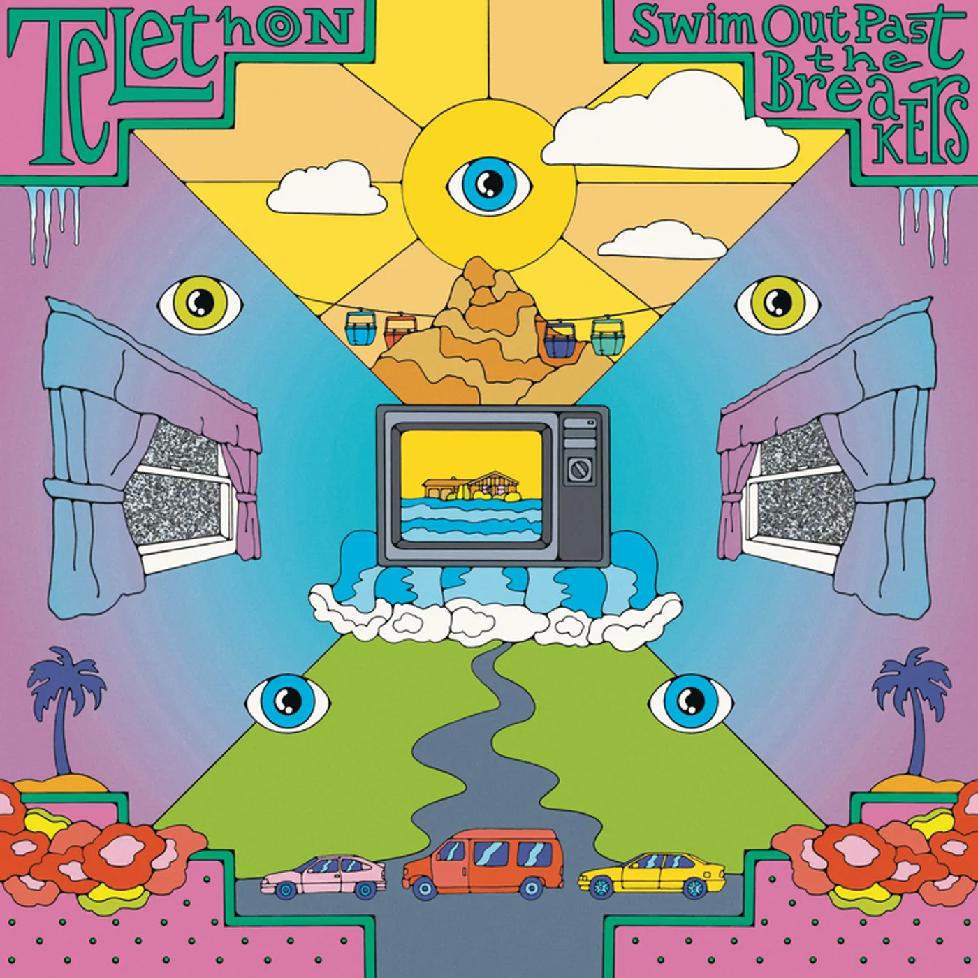 Telethon SWIM OUT PAST THE BREAKERS (LIMITED EDITION OCEANIA VINYL) Vinyl Record