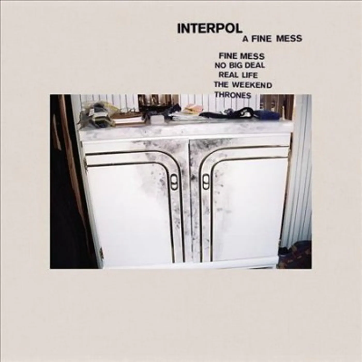 Interpol FINE MESS EP Vinyl Record