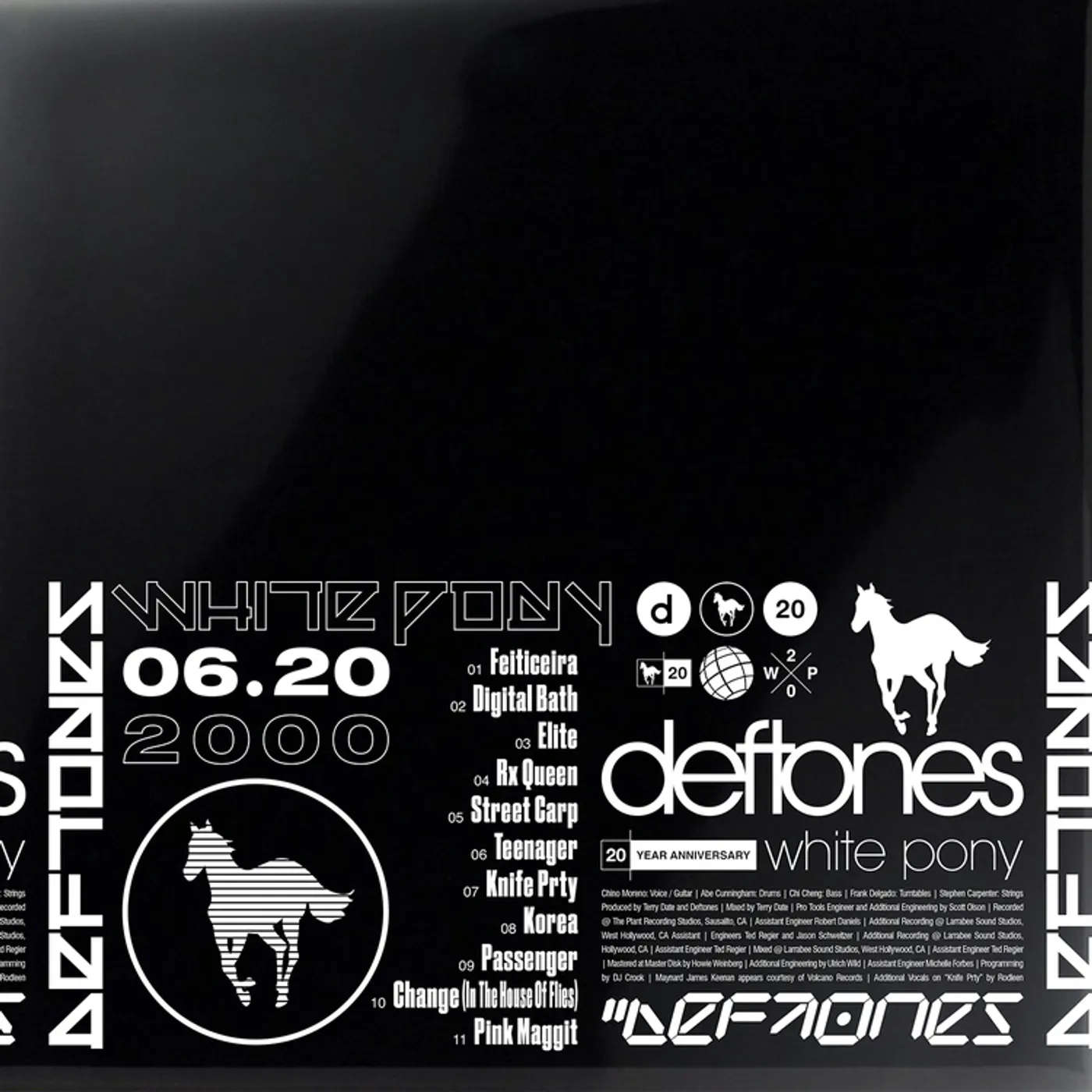 Deftones White Pony (20th Anniversary/Deluxe Edition/4LP/Box Set) Vinyl Record