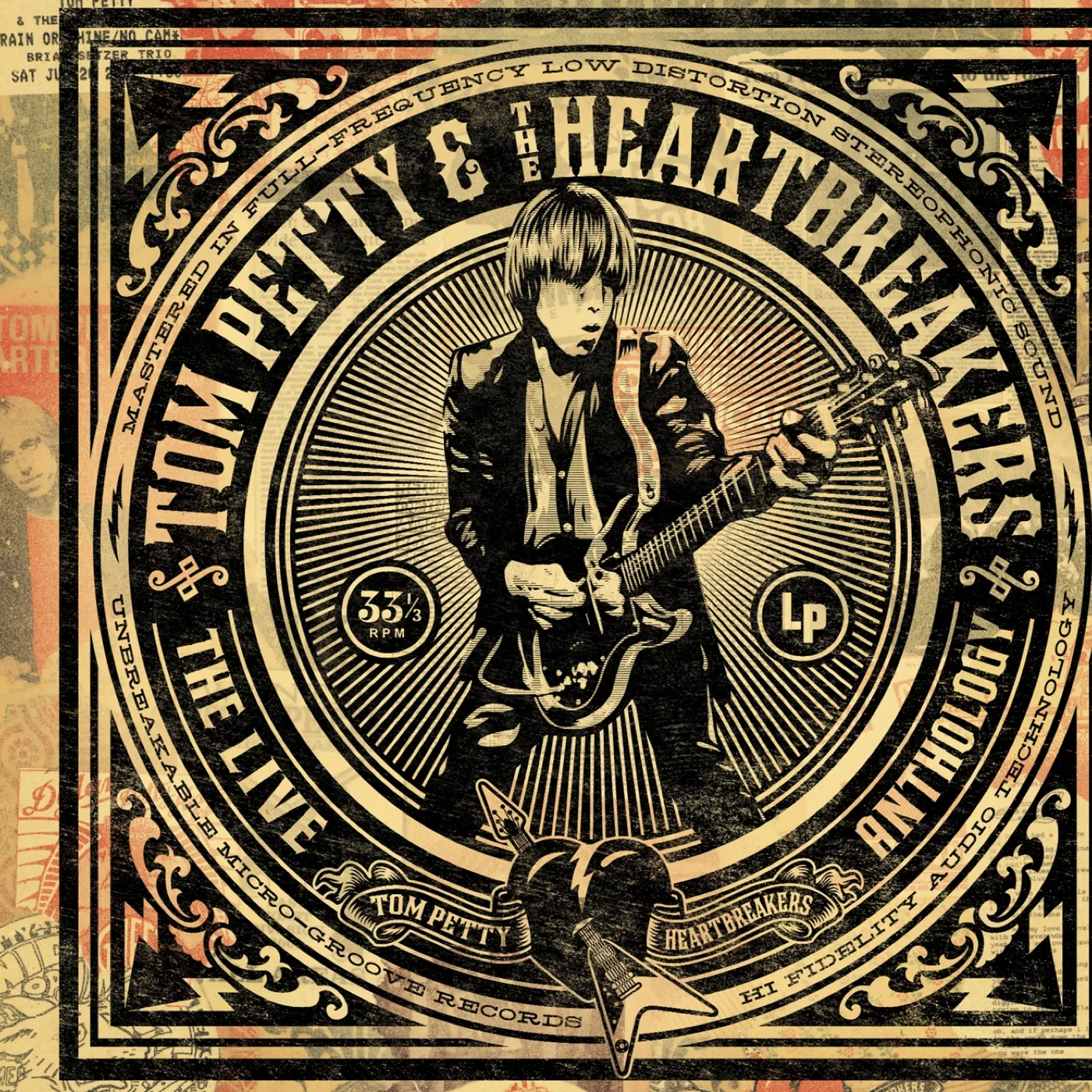 Tom Petty And The Heartbreaker Live Anthology Vinyl Record