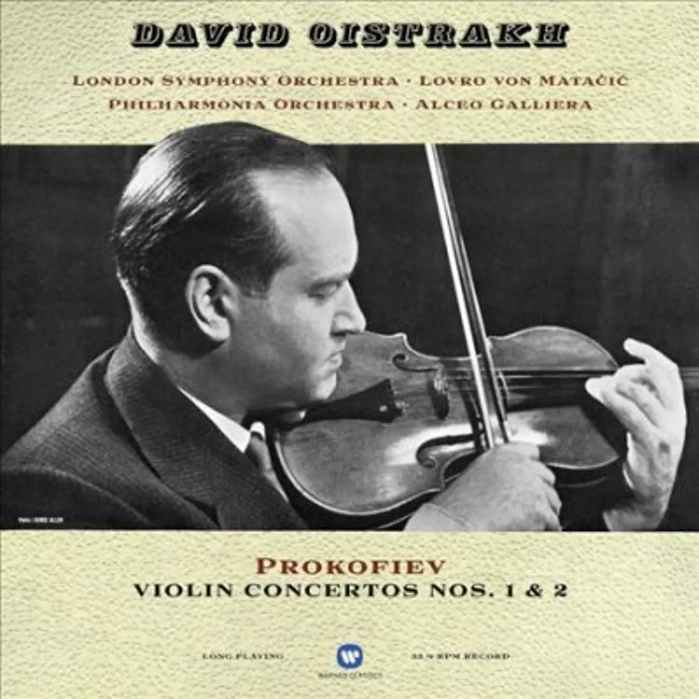 David Oistrakh Prokofiev: Violin Concertos Vinyl Record
