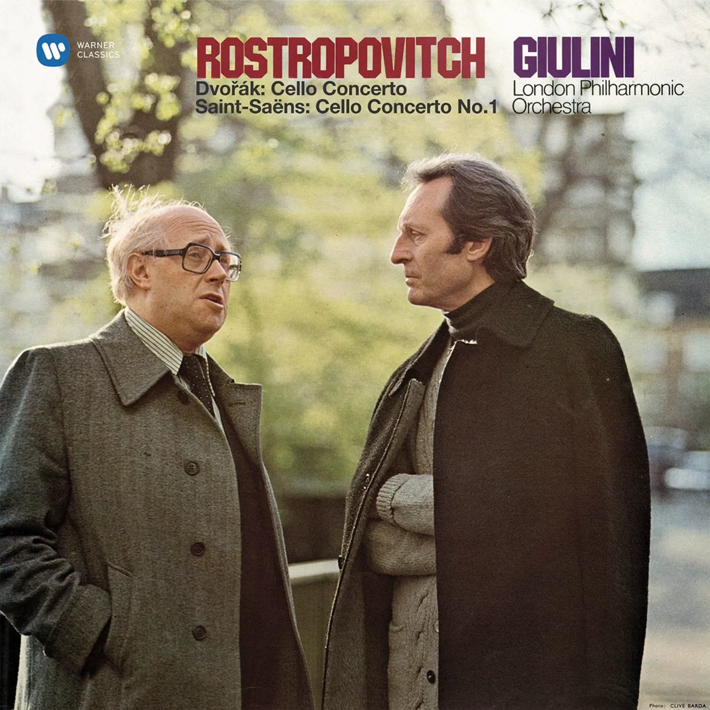 Mstislav Rostropovich Dvorak: Cello Concerto & Saint-Saens: Cello Concerto No. 1 Vinyl Record
